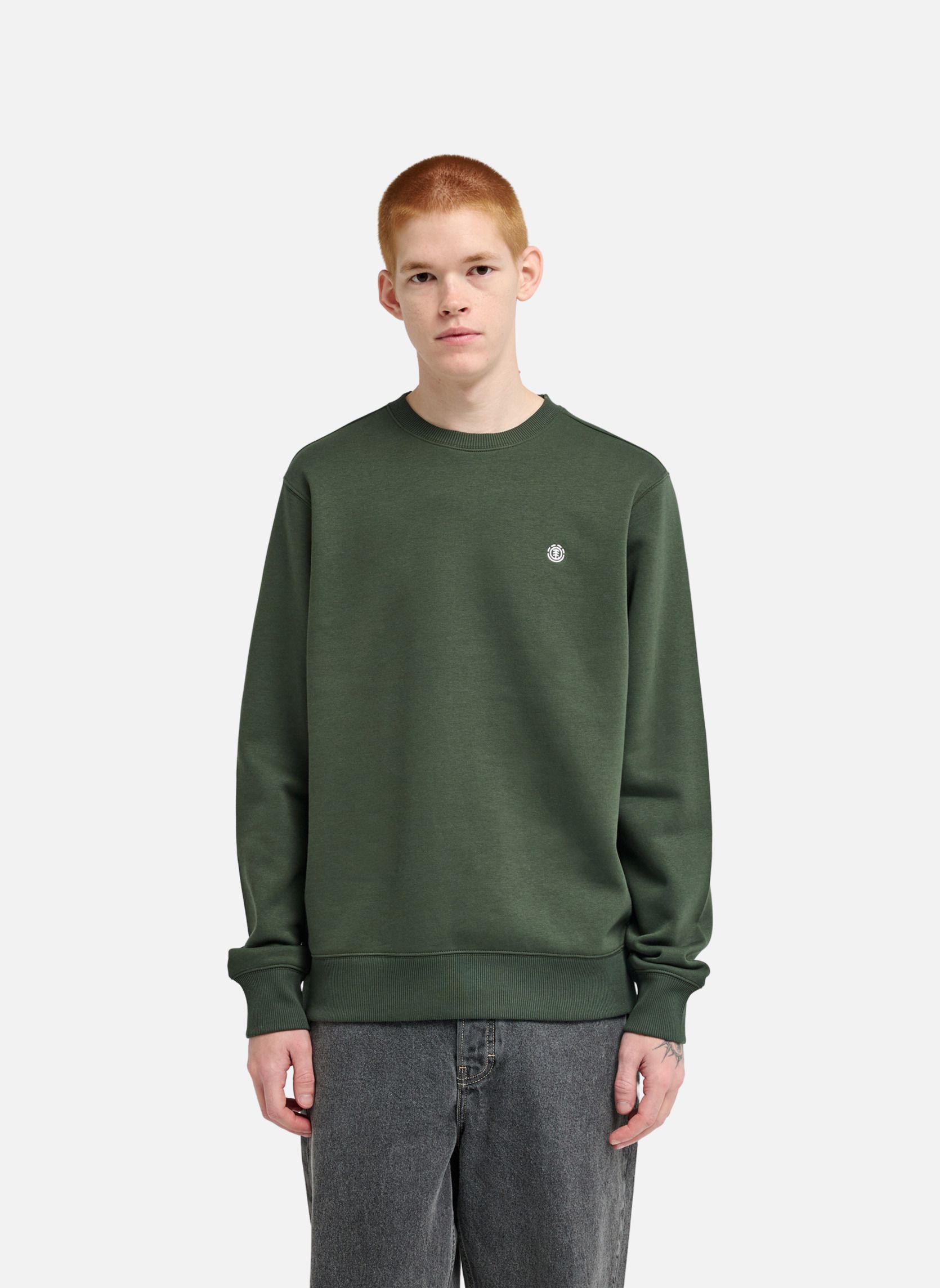 Sweats à capuche Icon Embroidery Cr homme vert Element Sweats à capuche Icon Embroidery Cr homme vert Vert