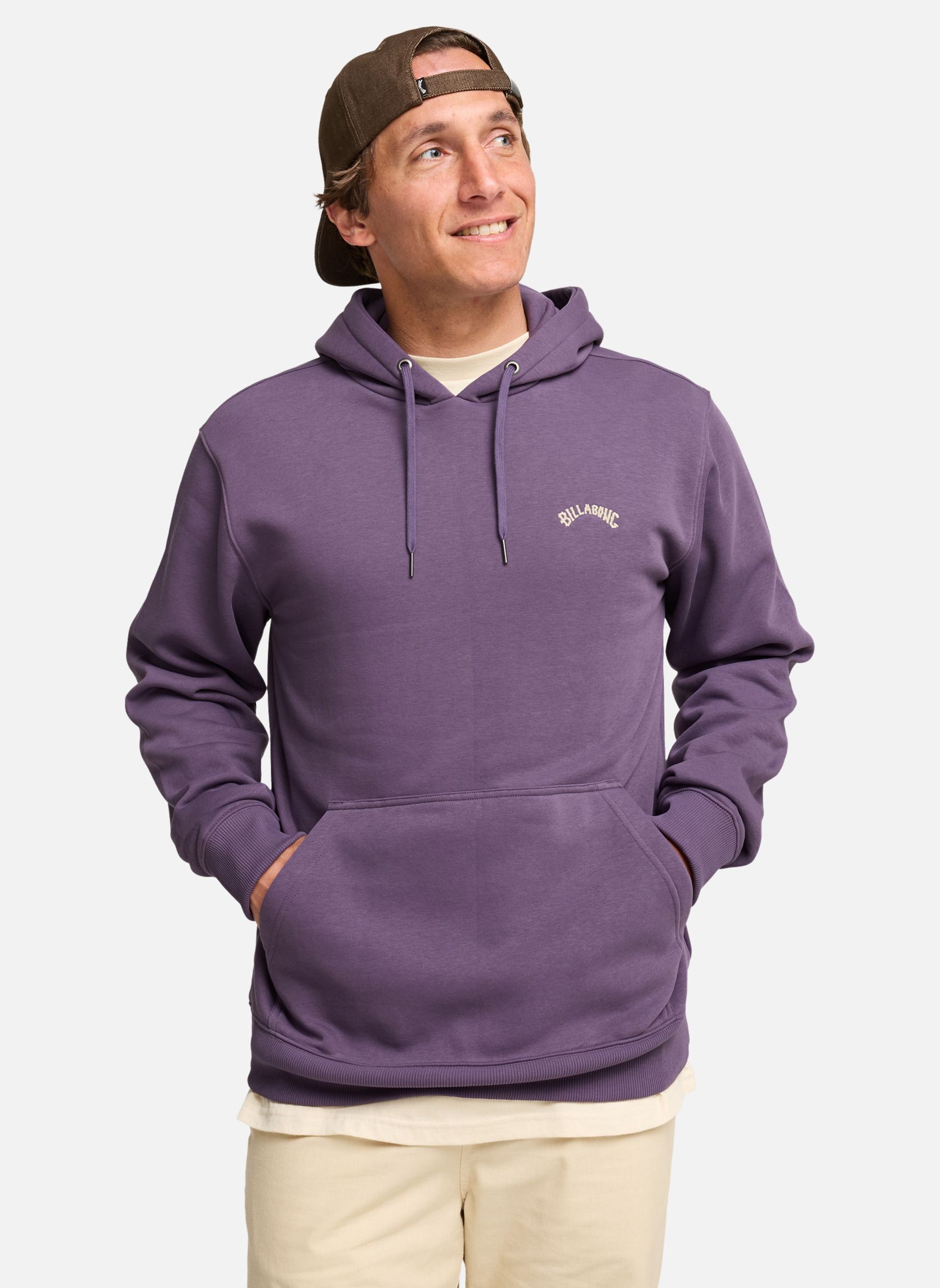 Sweats à capuche Arch Po homme violet Billabong Sweats à capuche Arch Po homme violet Violet