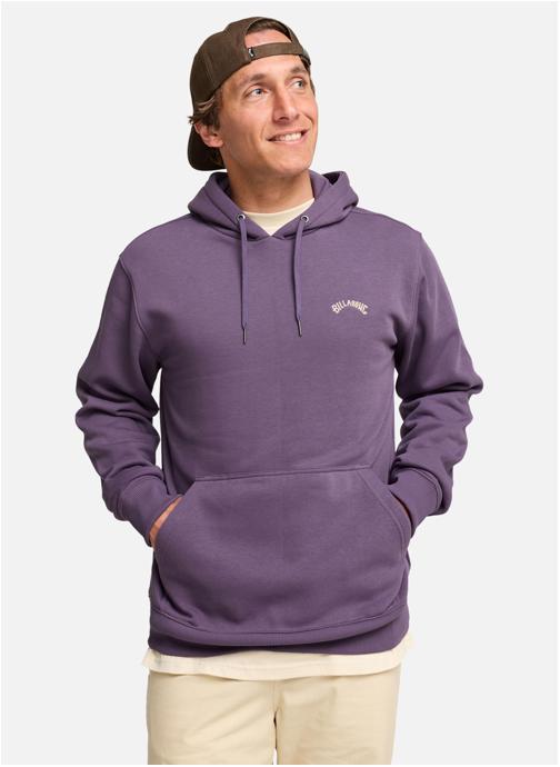 Billabong Sweats à capuche Arch Po homme violet