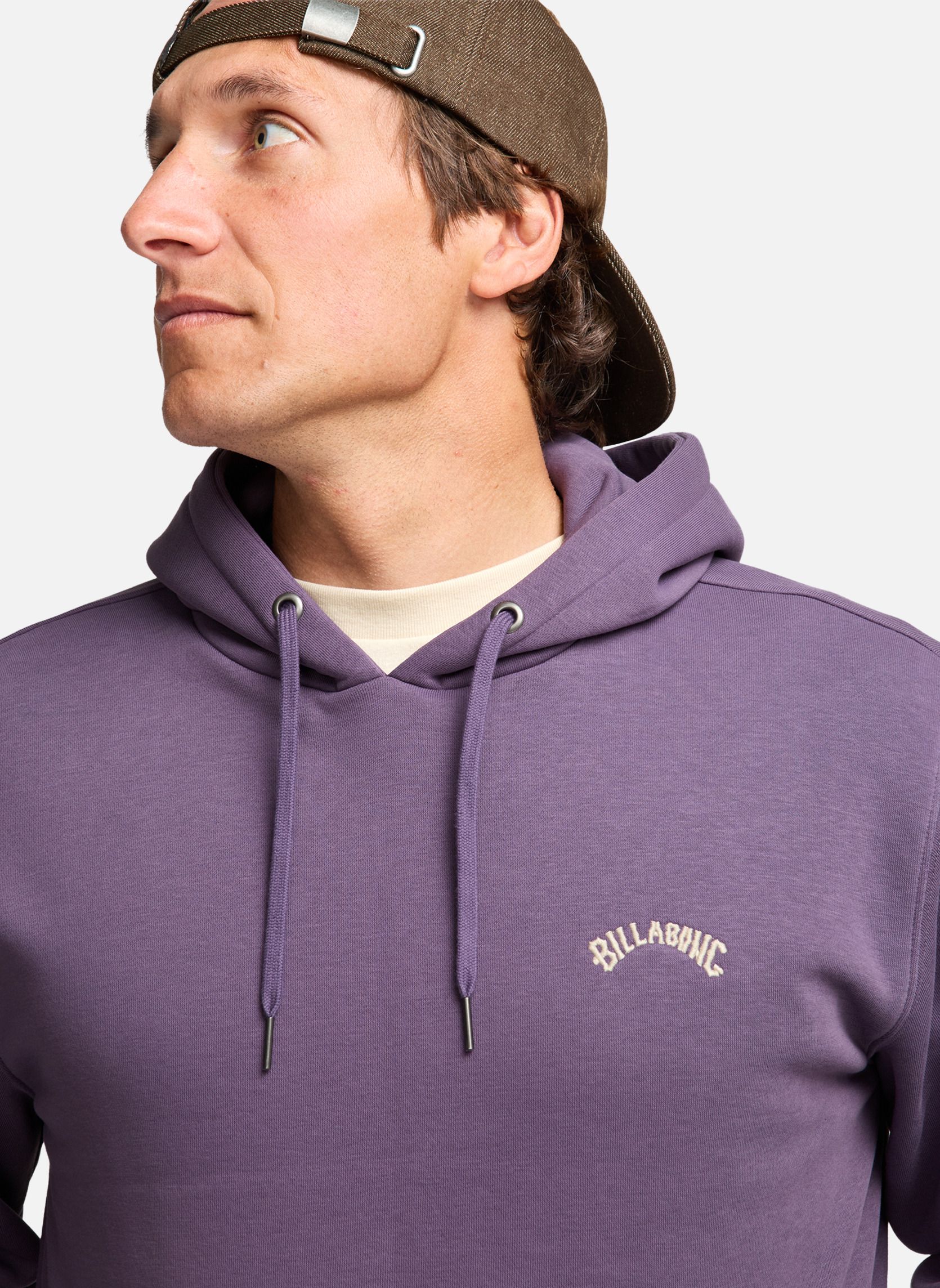 Sweats à capuche Arch Po homme violet Billabong Sweats à capuche Arch Po homme violet Violet