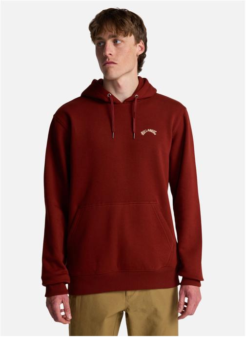 Billabong Sweats à capuche Arch Po homme rouge