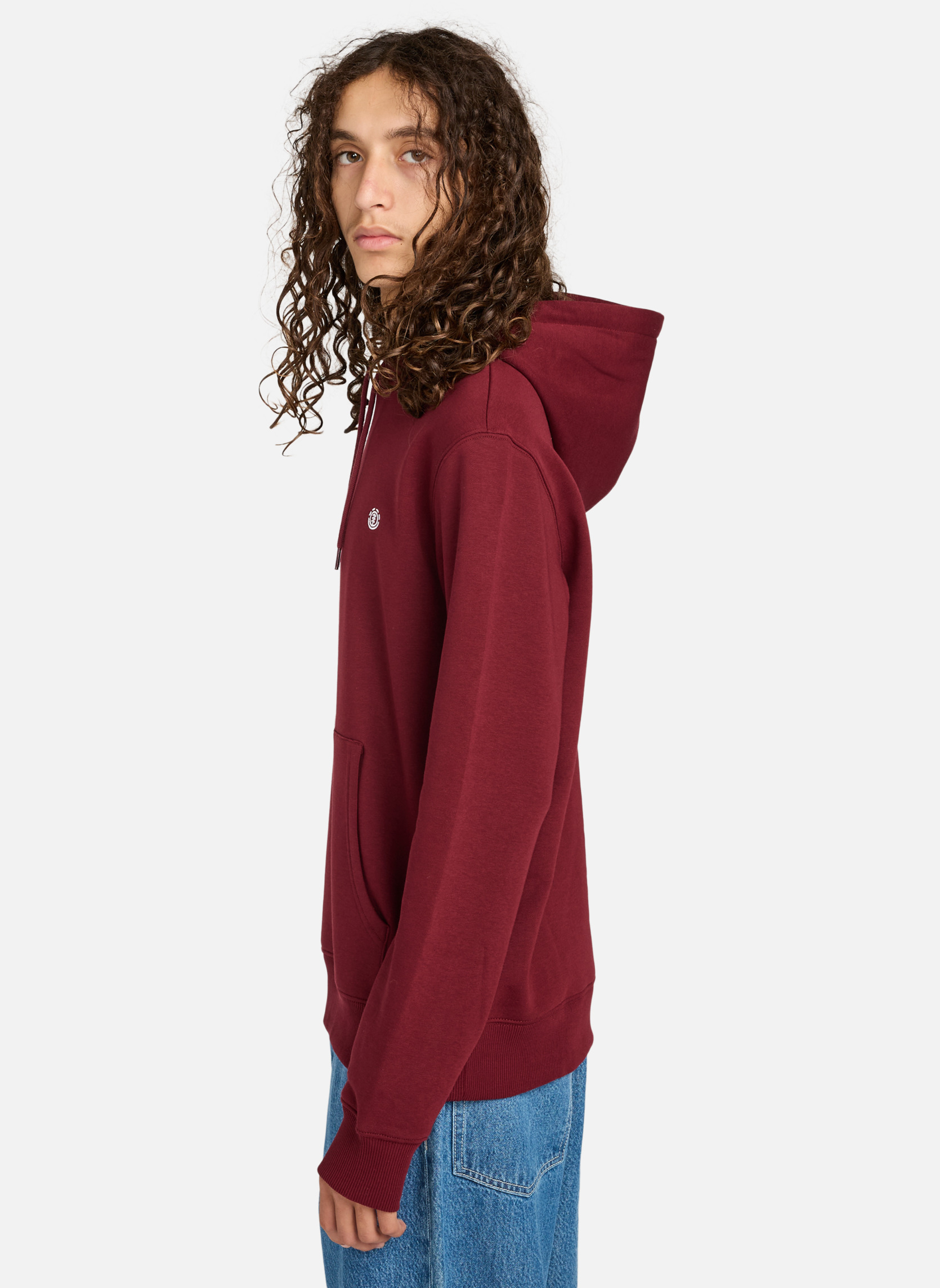 Sweats à capuche Icon Embroidery Po homme rouge Element Sweats à capuche Icon Embroidery Po homme rouge Rouge