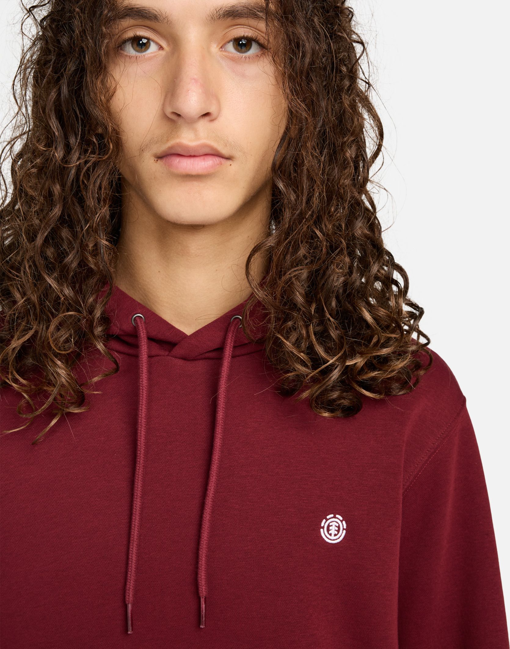 Sweats à capuche Icon Embroidery Po homme rouge Element Sweats à capuche Icon Embroidery Po homme rouge Rouge