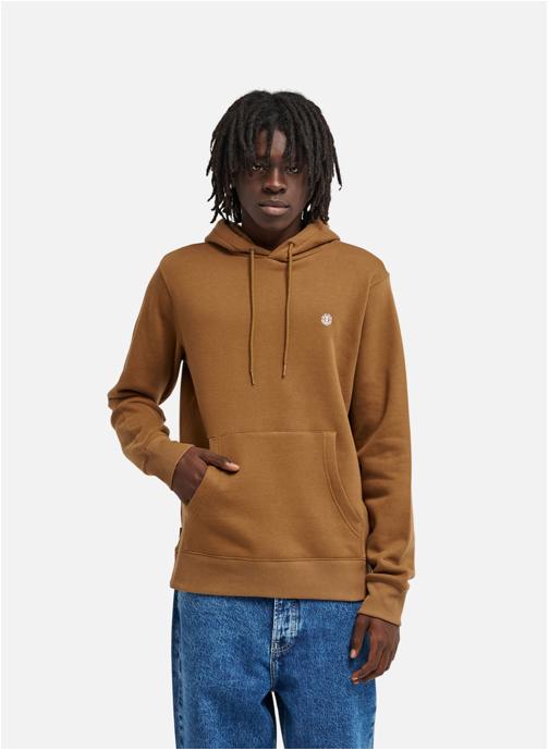 Element Sweats à capuche Icon Embroidery Po homme marron