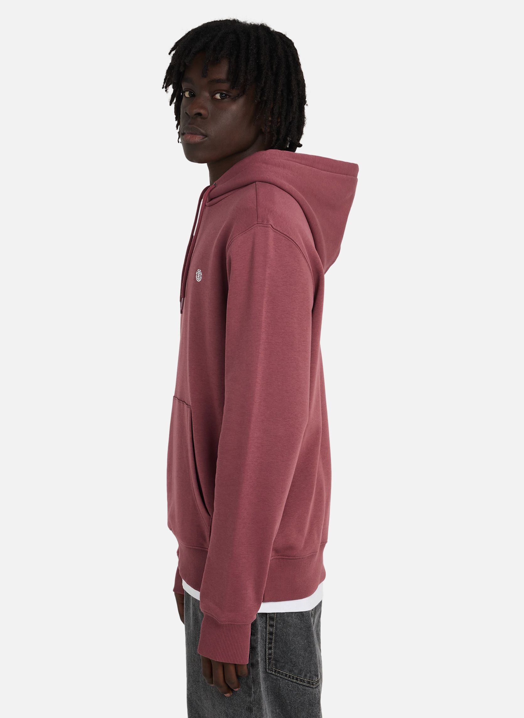 Sweats à capuche Icon Embroidery Po homme violet Element Sweats à capuche Icon Embroidery Po homme violet Violet