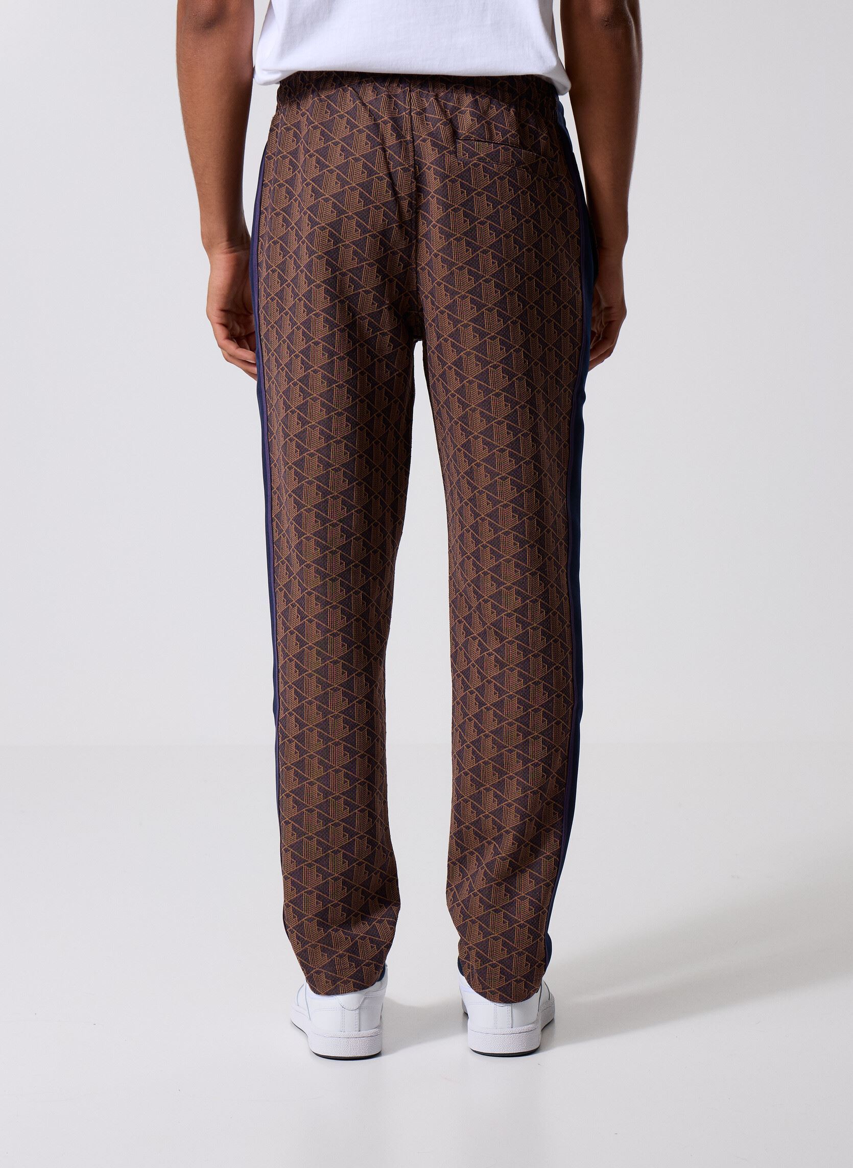 Joggings Pantalon de survêtement XH1440 homme marron Lacoste Joggings Pantalon de survêtement XH1440 homme marron VELOURS / DATTE