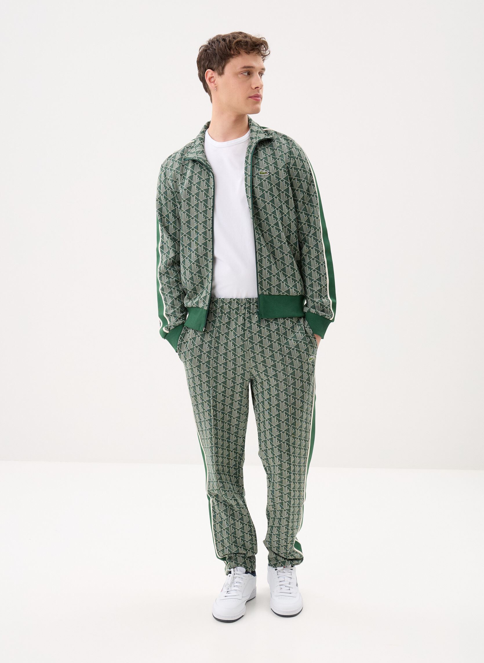 Joggingbroeken Pantalon de survêtement XH1440 heren groen Lacoste Joggingbroeken Pantalon de survêtement XH1440 heren groen VERT/SINOPLE