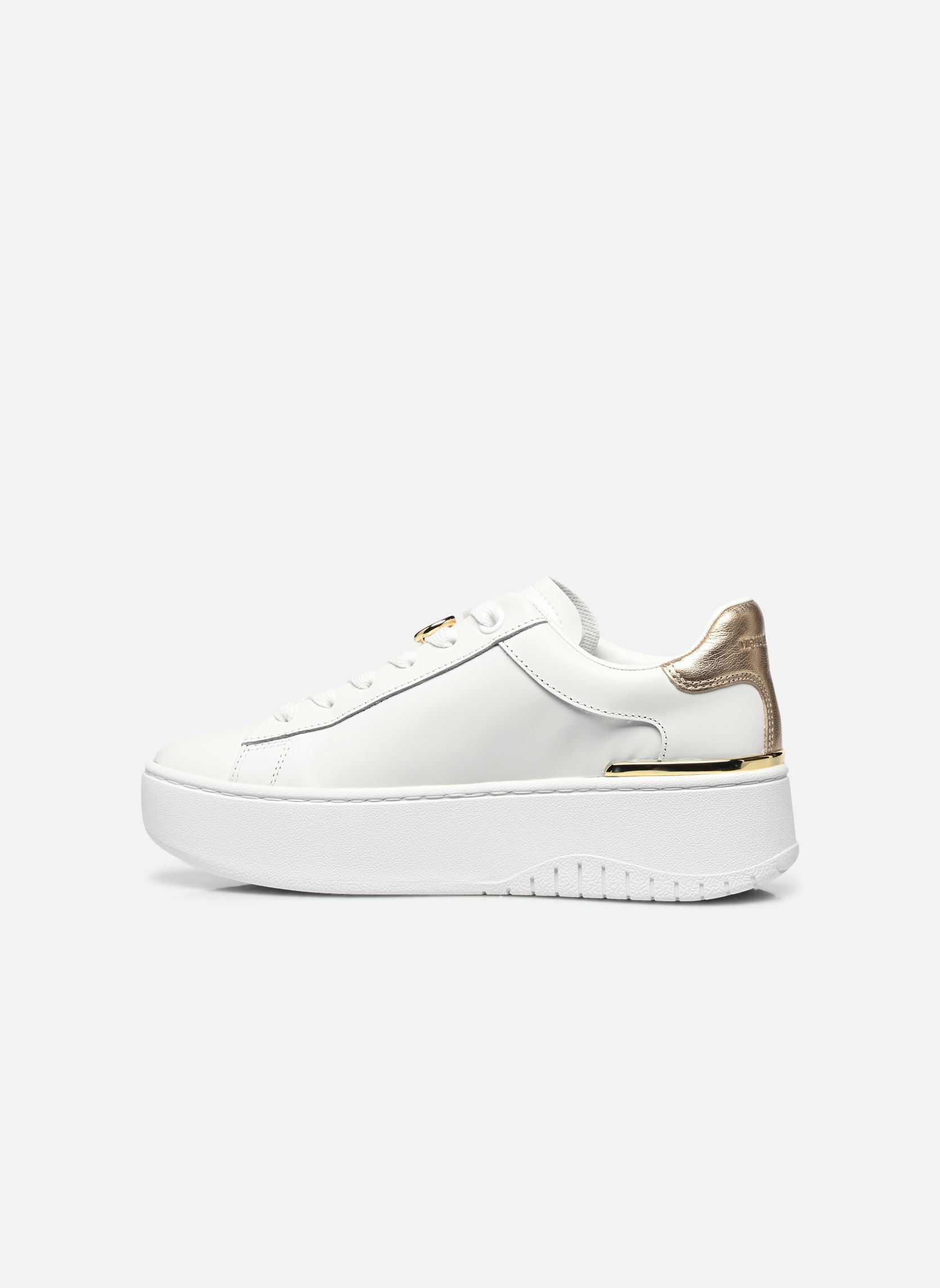 Sneakers DOTTIE LACE UP donna bianco Michael Michael Kors Sneakers DOTTIE LACE UP donna bianco Pale Gold