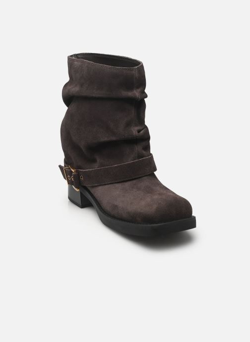 Michael Michael Kors Stiefeletten und Stiefel COLBY FLAT BOOTIE damen braun