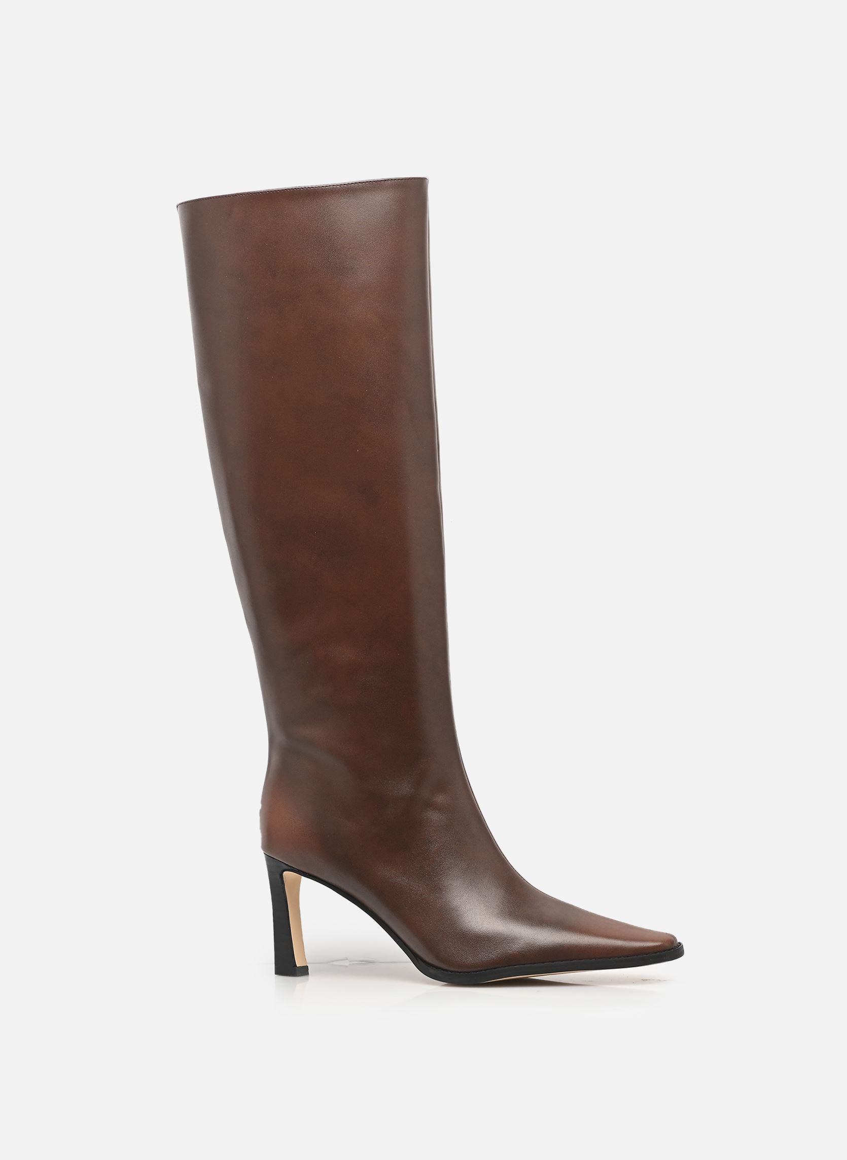 Laarzen DARRAH HEELED BOOT dames bruin Michael Michael Kors Laarzen DARRAH HEELED BOOT dames bruin Luggage