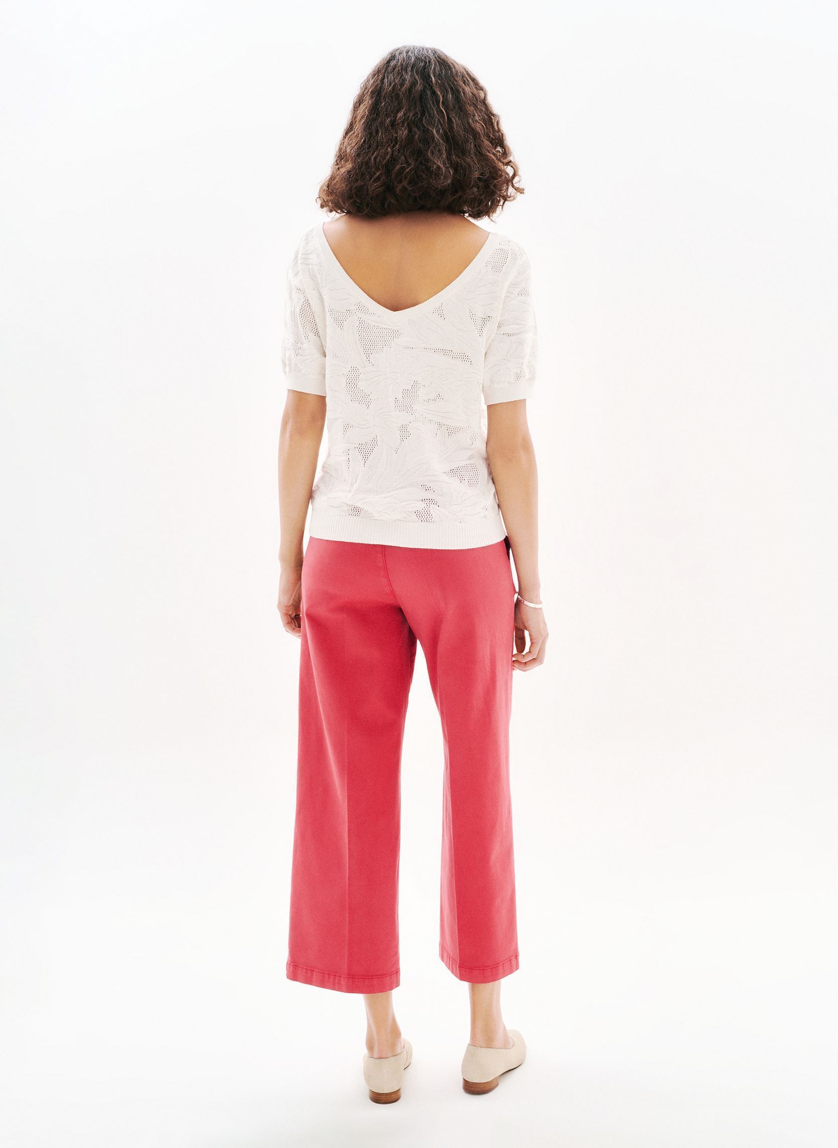 Pullover 252K-MIALIE damen weiß Caroll Pullover 252K-MIALIE damen weiß LUCENT WHITE