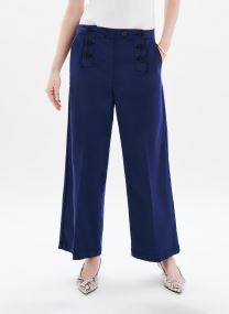 Rechte broeken 252P-PAOLINO dames blauw Caroll Rechte broeken 252P-PAOLINO dames blauw SKY CAPTAIN