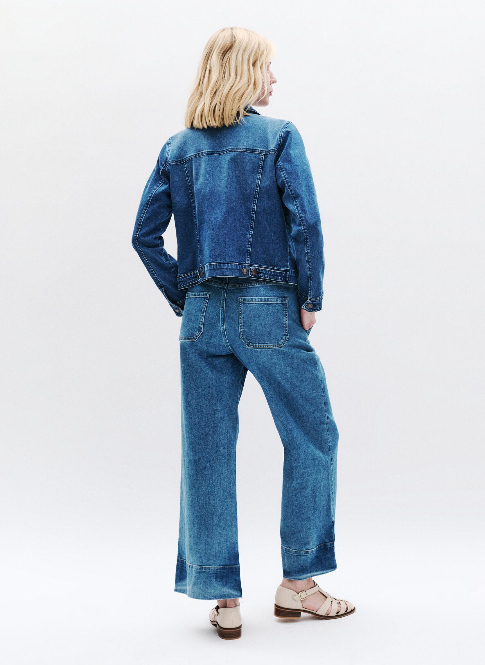 Spijkerjassen 251V-VHOLIDAY dames blauw Caroll Spijkerjassen 251V-VHOLIDAY dames blauw DENIM MOYEN