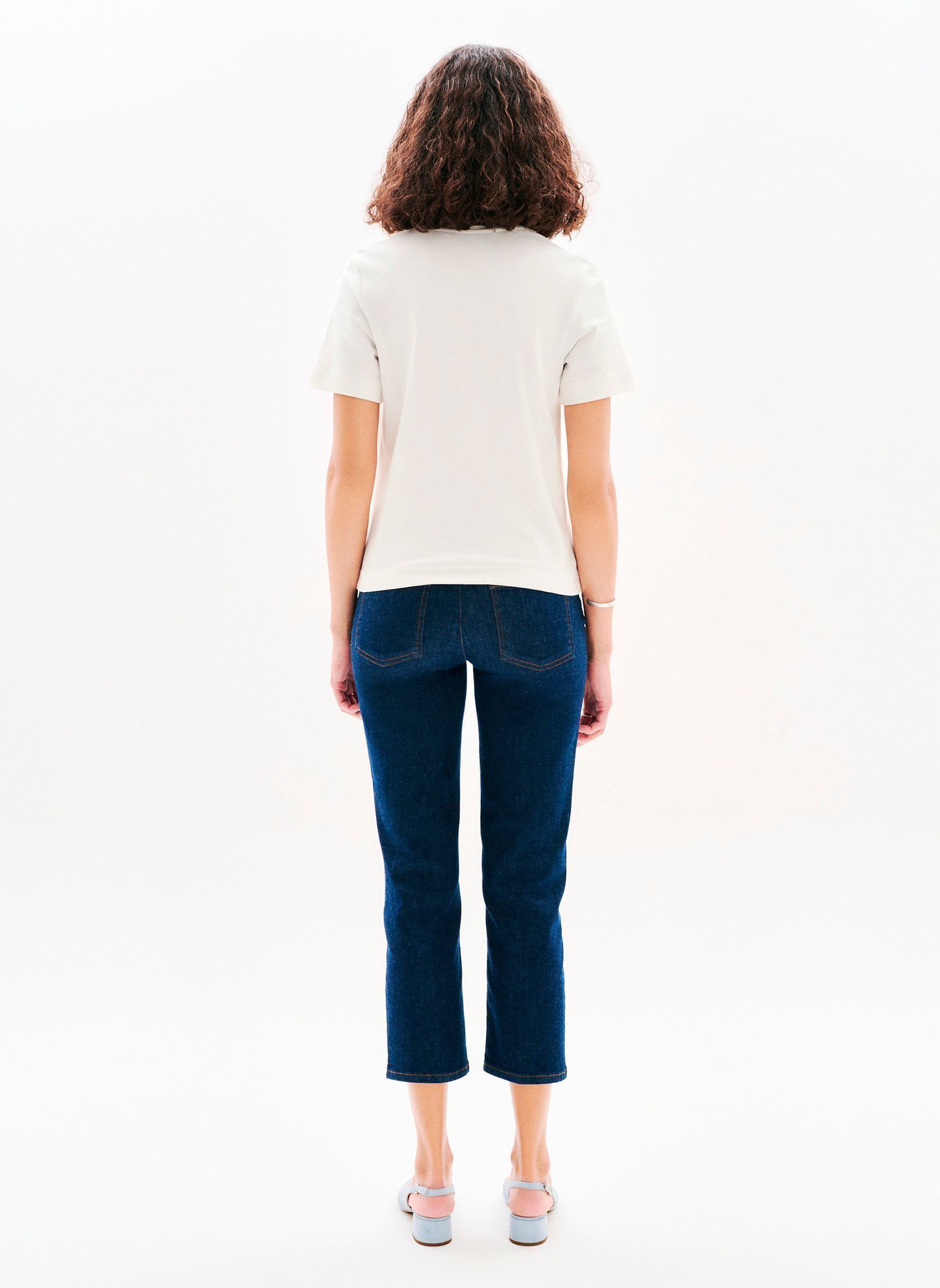 T-shirts met korte mouwen 252T-TCITRON dames wit Caroll T-shirts met korte mouwen 252T-TCITRON dames wit CLOUD DANCER