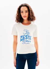 T-shirts met korte mouwen 252T-TCITRON dames wit