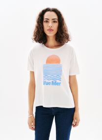 Kurzarm-T-Shirts 252T-TIM-OCEAN damen weiß