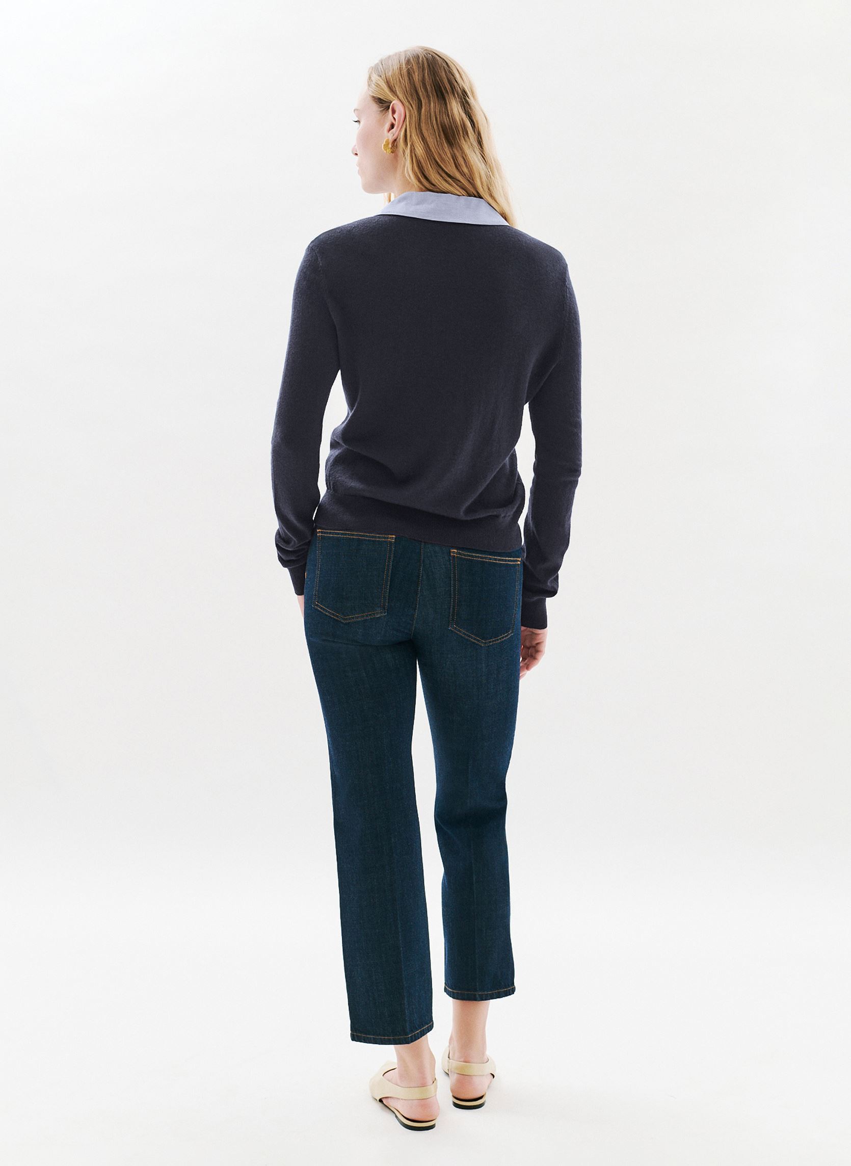 Pullover 252K-MPHOEBE2 damen blau Caroll Pullover 252K-MPHOEBE2 damen blau SKY CAPTAIN