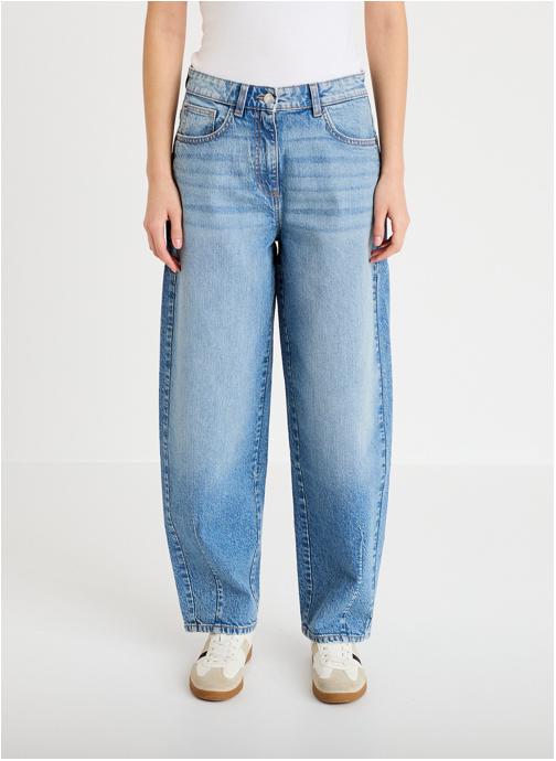 Cache Cache Jeans droit DELBA-BAGG femme bleu