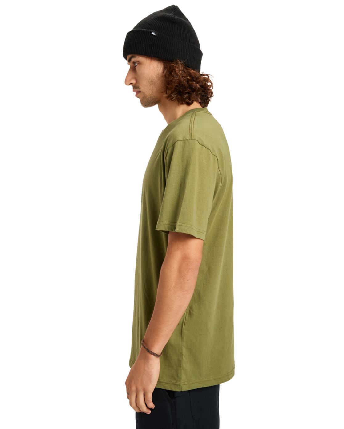 Tee-shirts Ev Comp Logo homme vert Quiksilver Tee-shirts Ev Comp Logo homme vert Kaki