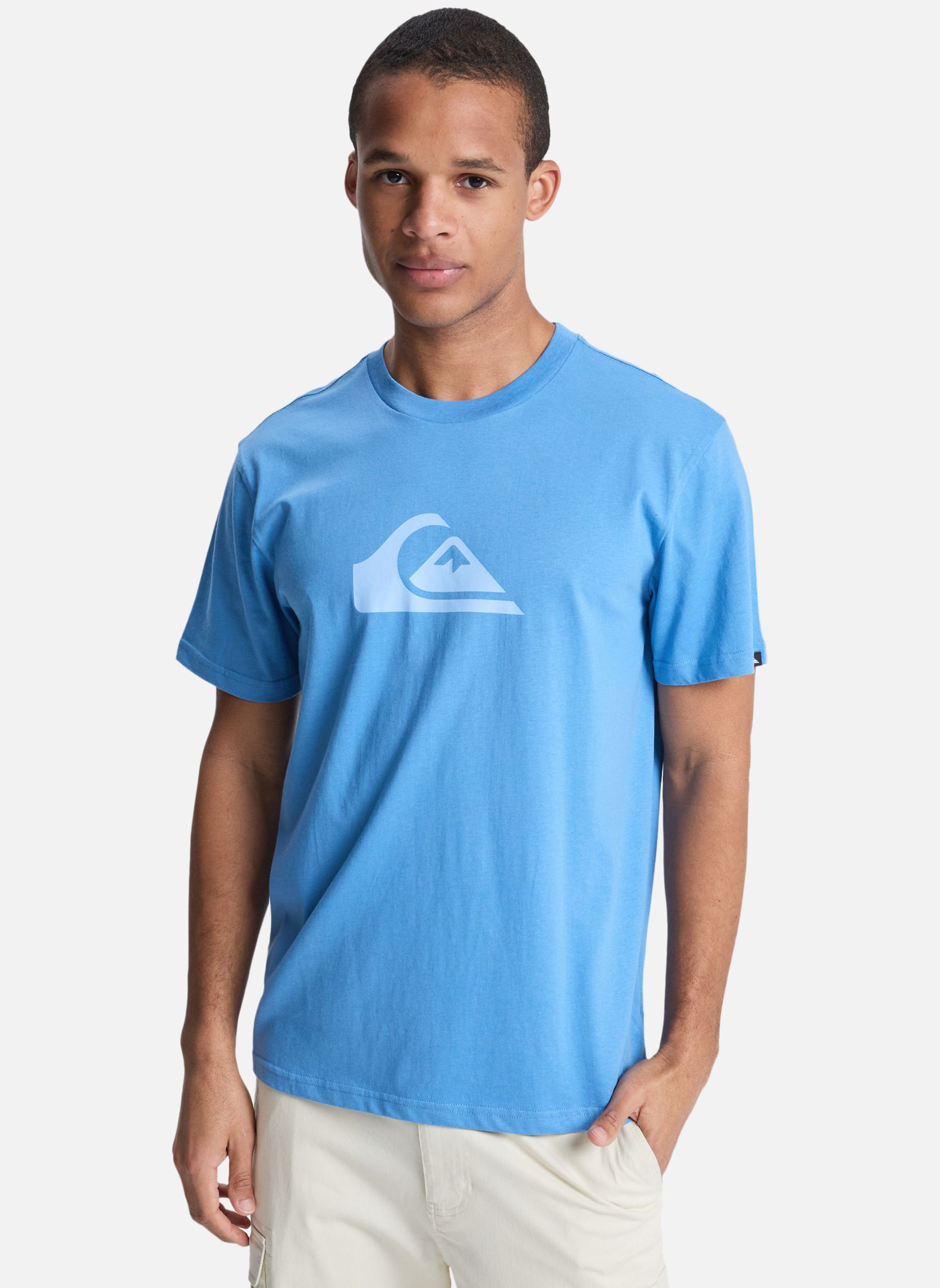 Tee-shirts Ev Comp Logo homme bleu Quiksilver Tee-shirts Ev Comp Logo homme bleu Bleu