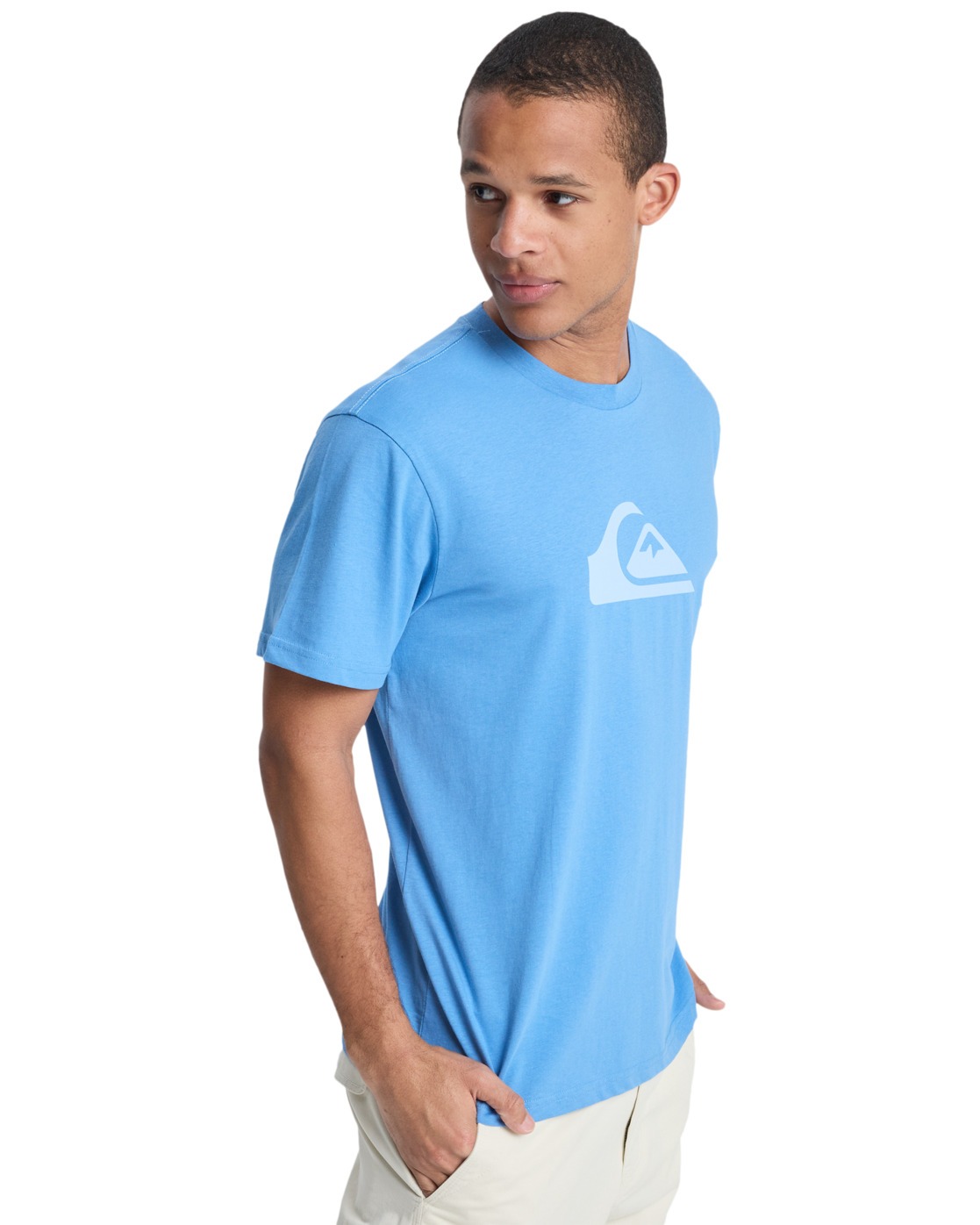 Tee-shirts Ev Comp Logo homme bleu Quiksilver Tee-shirts Ev Comp Logo homme bleu Bleu