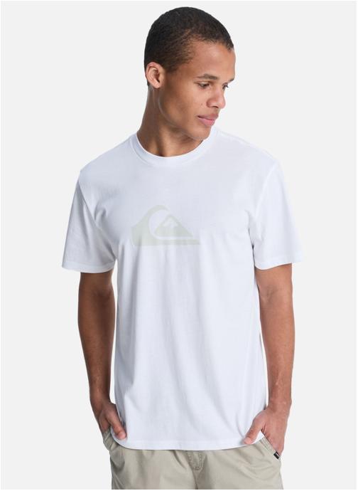 Quiksilver Tee-shirts Ev Comp Logo homme blanc