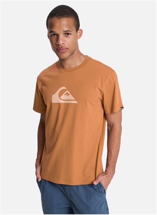 Quiksilver Tee-shirts Ev Comp Logo homme marron