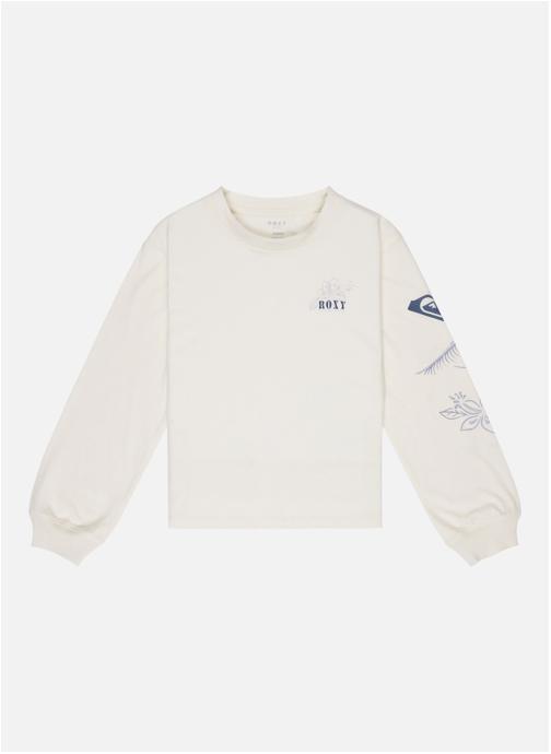 Roxy Tee-shirts Orchidregular Go fille blanc