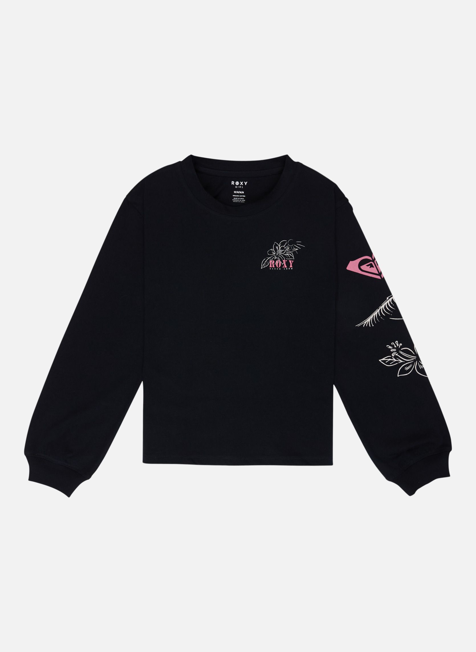 Tee-shirts Orchidregular Go fille noir Roxy Tee-shirts Orchidregular Go fille noir Noir