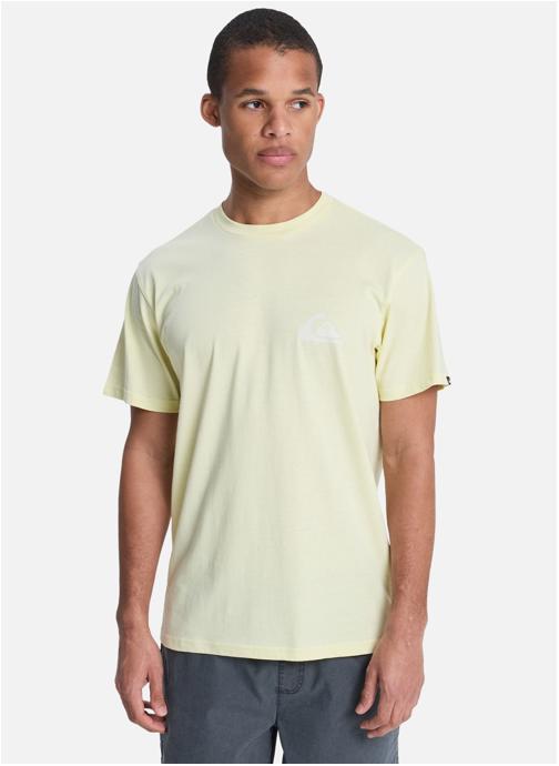 Quiksilver Tee-shirts Ev Mini Logo homme jaune
