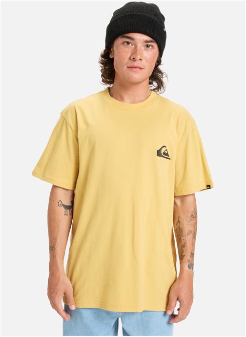 Quiksilver Tee-shirts Ev Mini Logo homme jaune