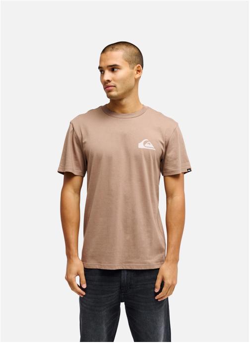 Quiksilver Tee-shirts Ev Mini Logo homme marron