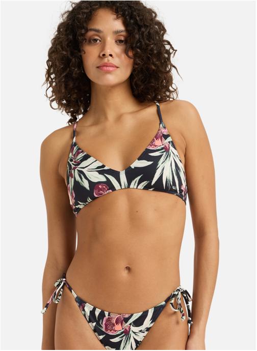 Roxy Hauts de maillot balconnet Pt Beach Classics Strappy Bra femme noir