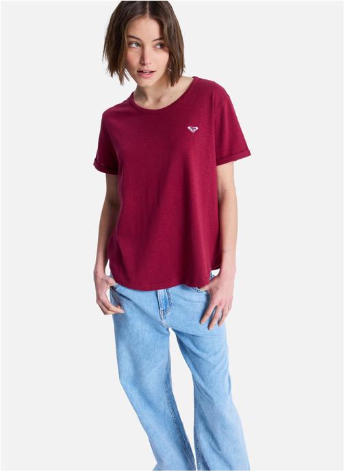 Roxy Tee-shirts Oceanwave Regular Emby femme rouge