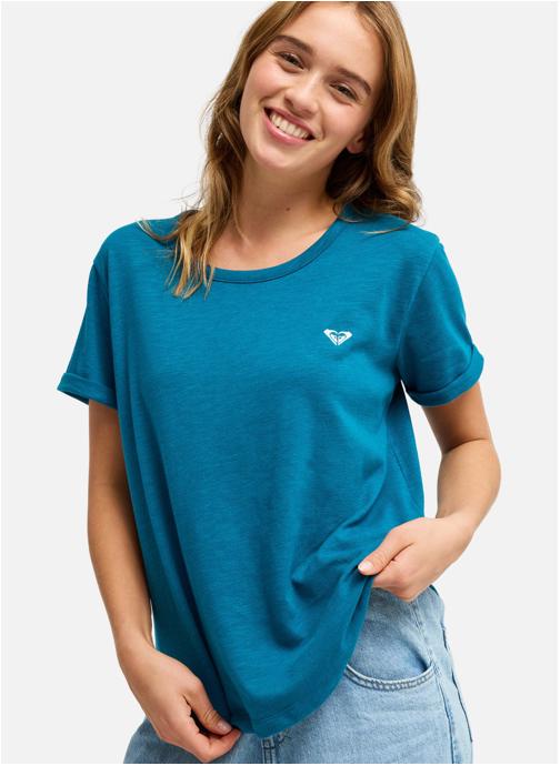 Roxy Tee-shirts Oceanwave Regular Emby femme bleu