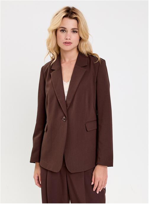 Cache Cache Vestes de costume BLASSICLOOSE femme marron