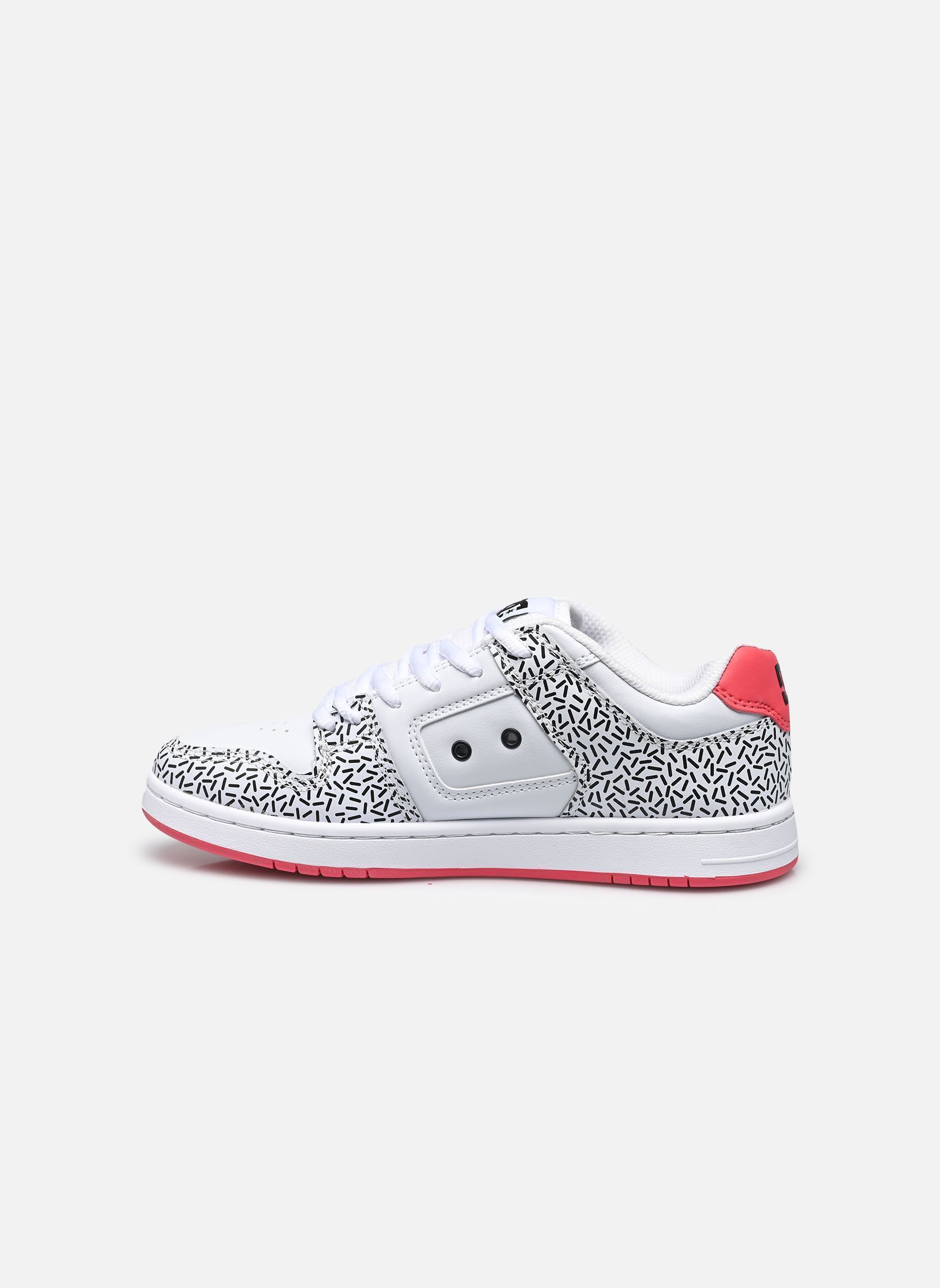 Sneakers Manteca 4 W dames wit DC Shoes Sneakers Manteca 4 W dames wit WHITE/BLACK/HOTPINK