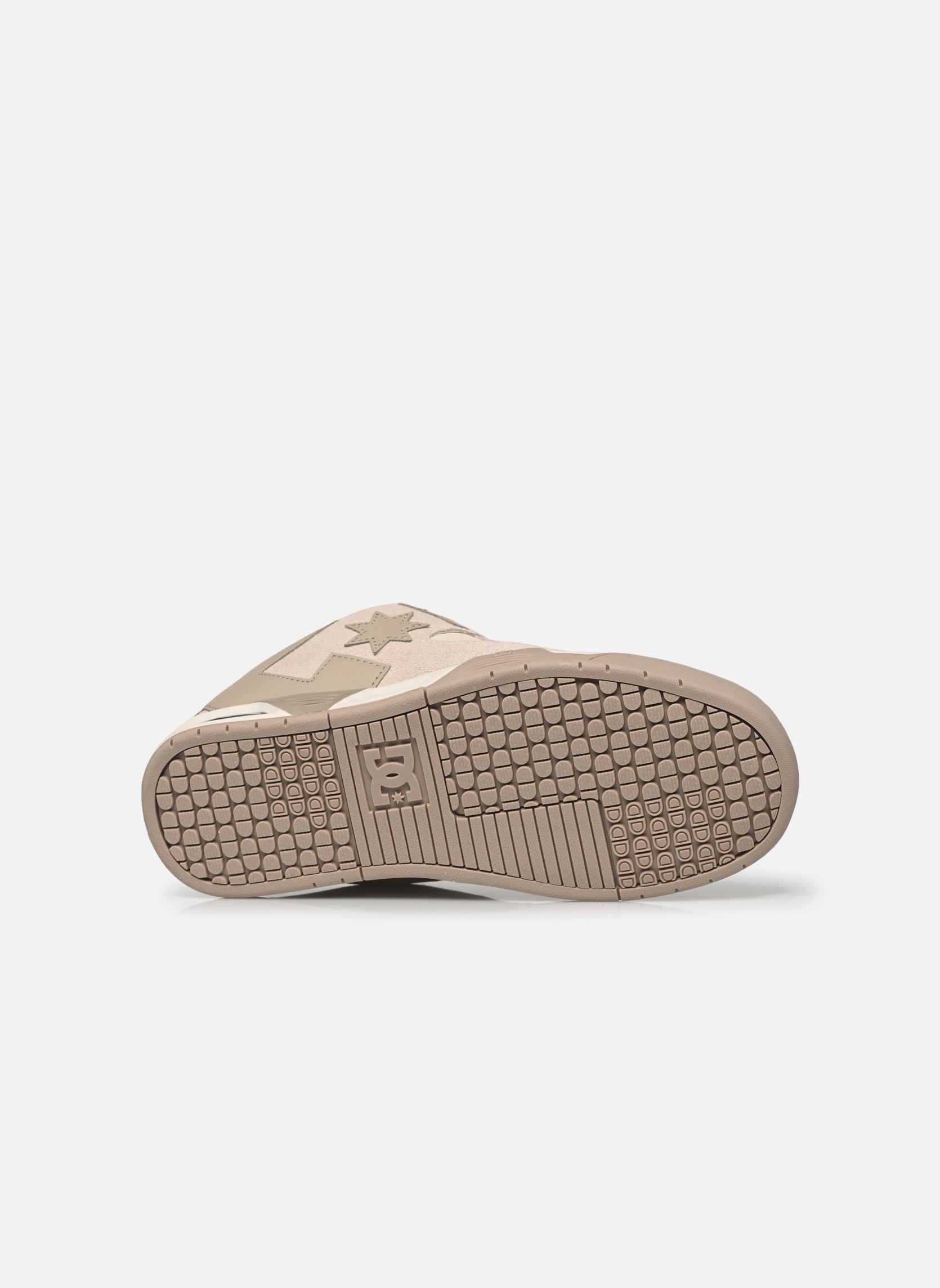 Baskets DC COMMAND W femme beige DC Shoes Baskets DC COMMAND W femme beige Tan/White