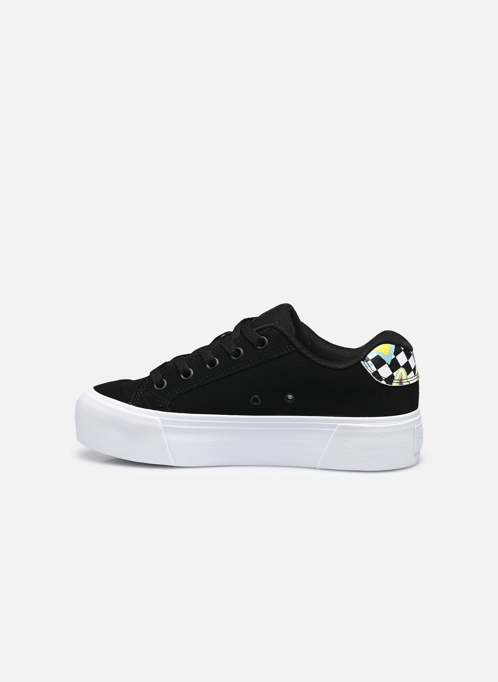 Baskets compensées CHELSEA PLATFORM femme noir DC Shoes Baskets compensées CHELSEA PLATFORM femme noir Black/multi
