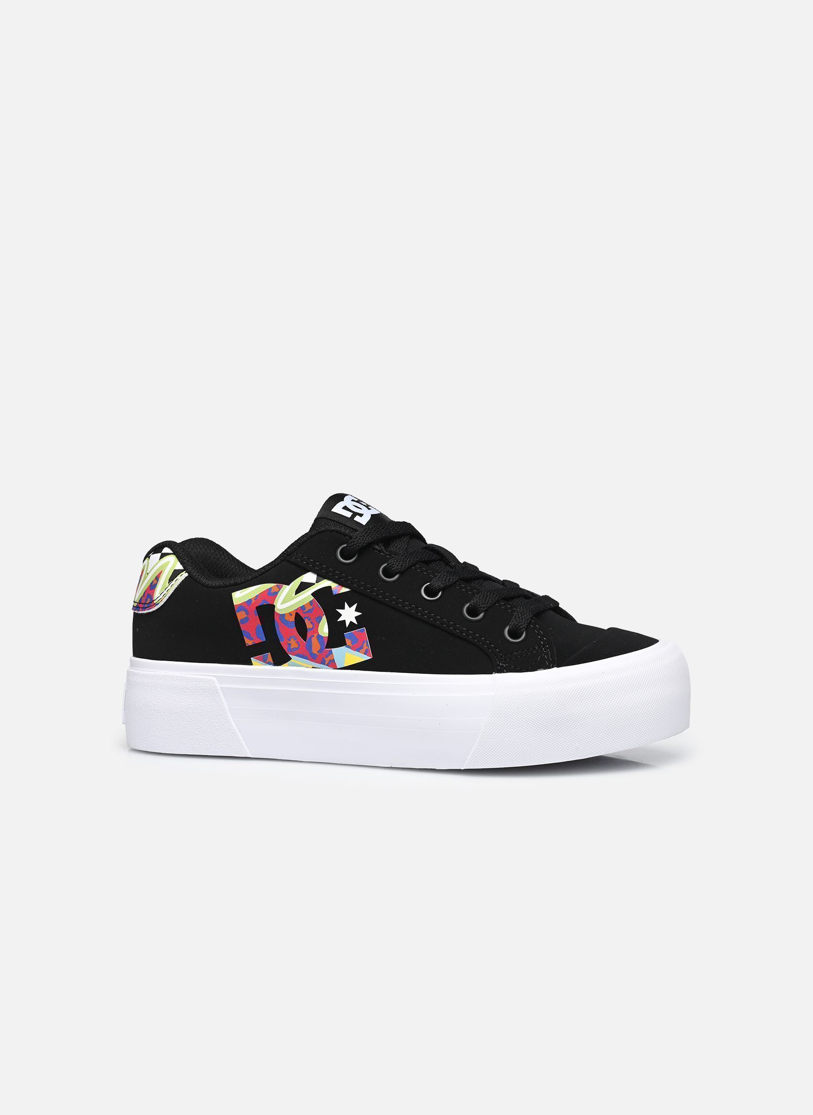 Baskets compensées CHELSEA PLATFORM femme noir DC Shoes Baskets compensées CHELSEA PLATFORM femme noir Black/multi