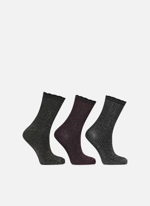 Ichi Chaussettes IASAFFI SO 3PACK femme noir