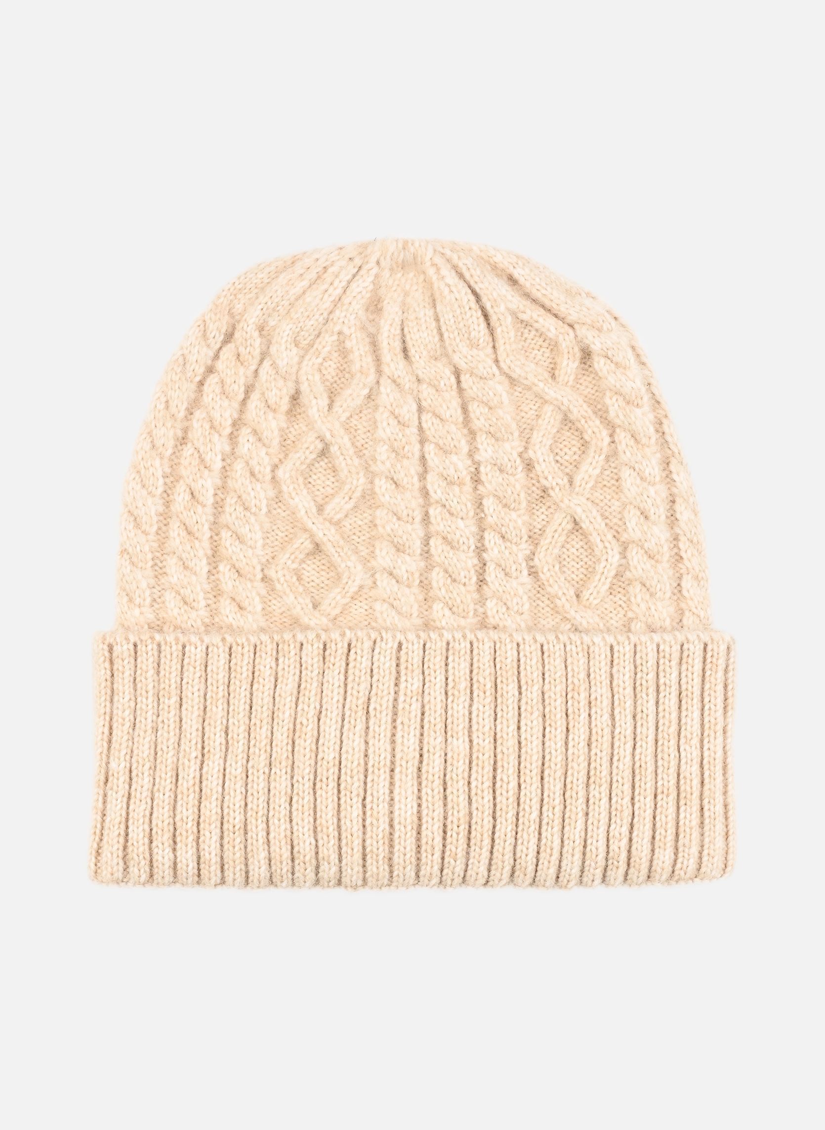 Bonnets IALUCY HAT femme blanc Ichi Bonnets IALUCY HAT femme blanc Oatmeal Melange