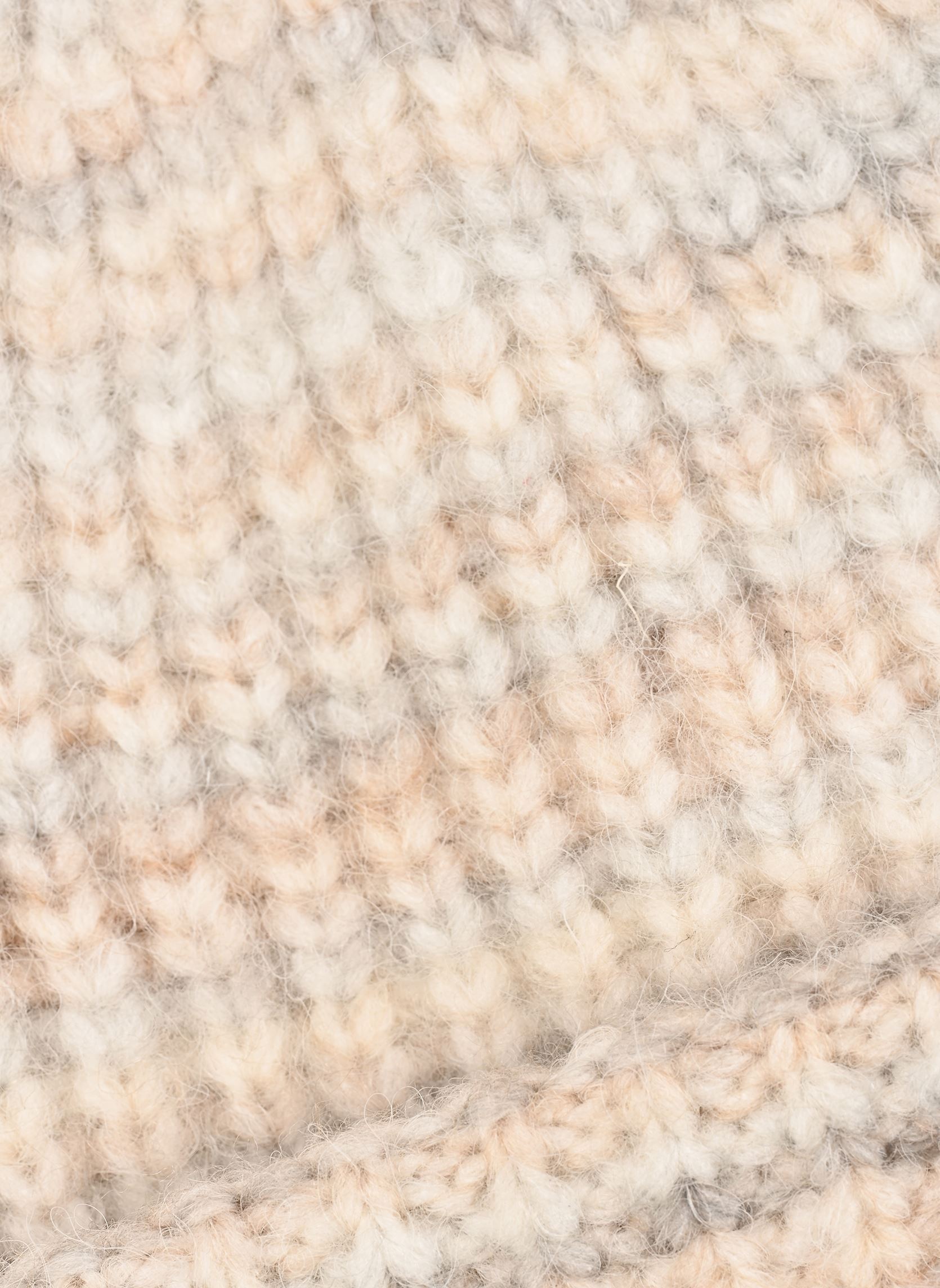Bonnets IALIN HAT femme blanc Ichi Bonnets IALIN HAT femme blanc Oatmeal Melange