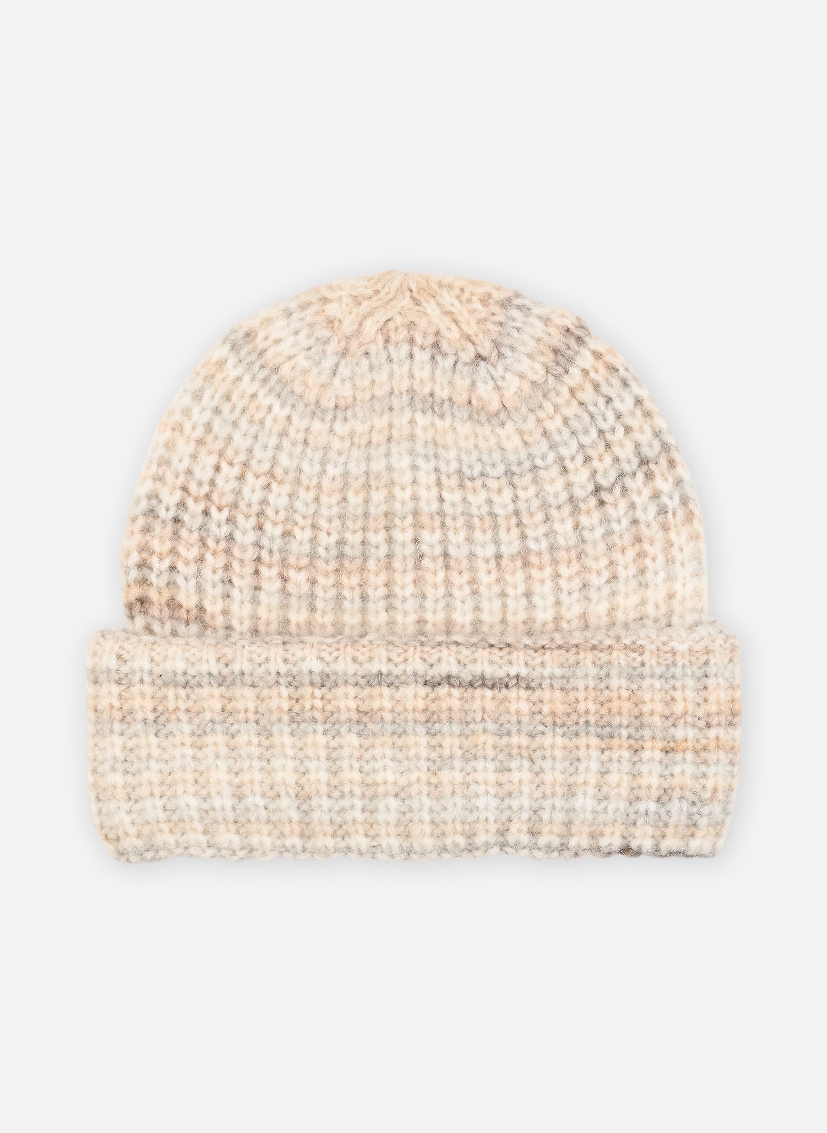 Bonnets IALIN HAT femme blanc Ichi Bonnets IALIN HAT femme blanc Oatmeal Melange