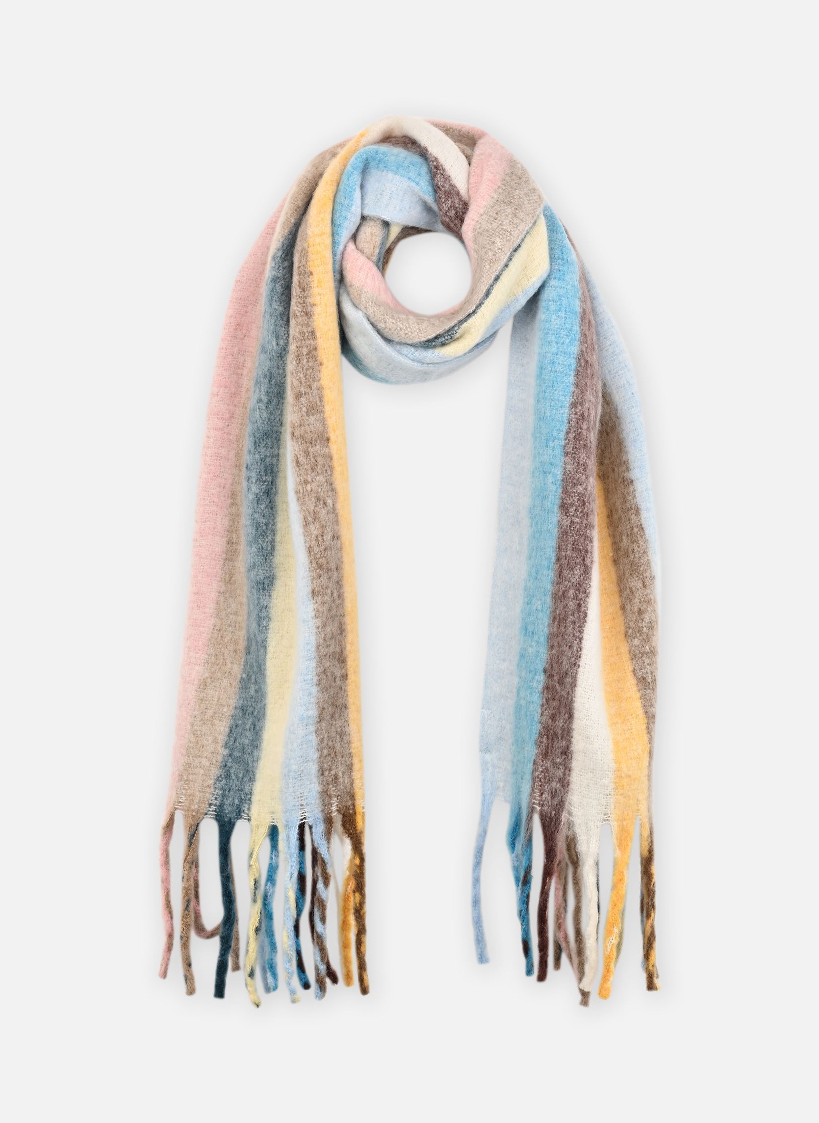 Echarpes IALAISA SC femme multicolore Ichi Echarpes IALAISA SC femme multicolore Travertine