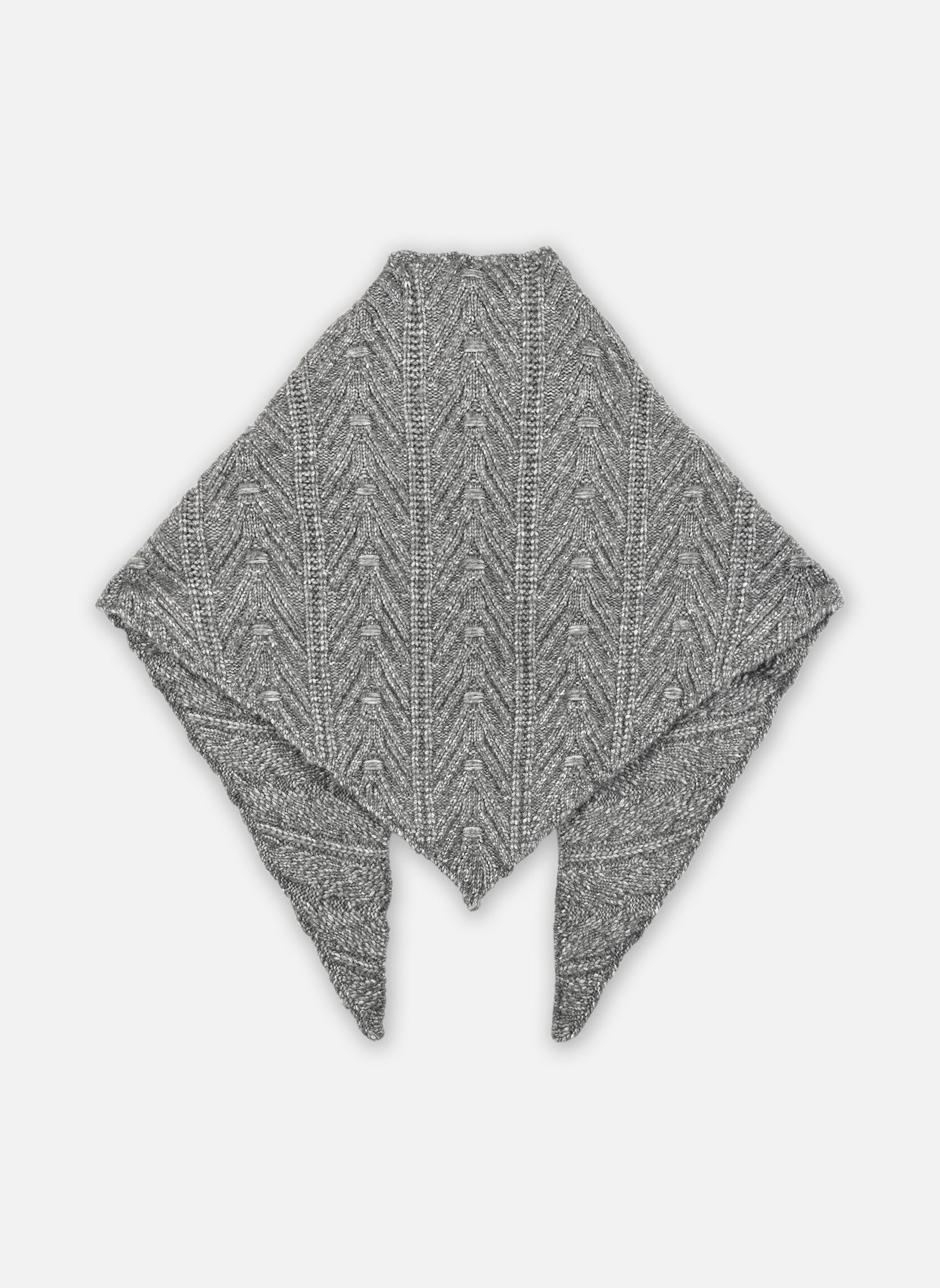 Echarpes IAMYNTE SC femme gris Ichi Echarpes IAMYNTE SC femme gris Dark Grey Melange