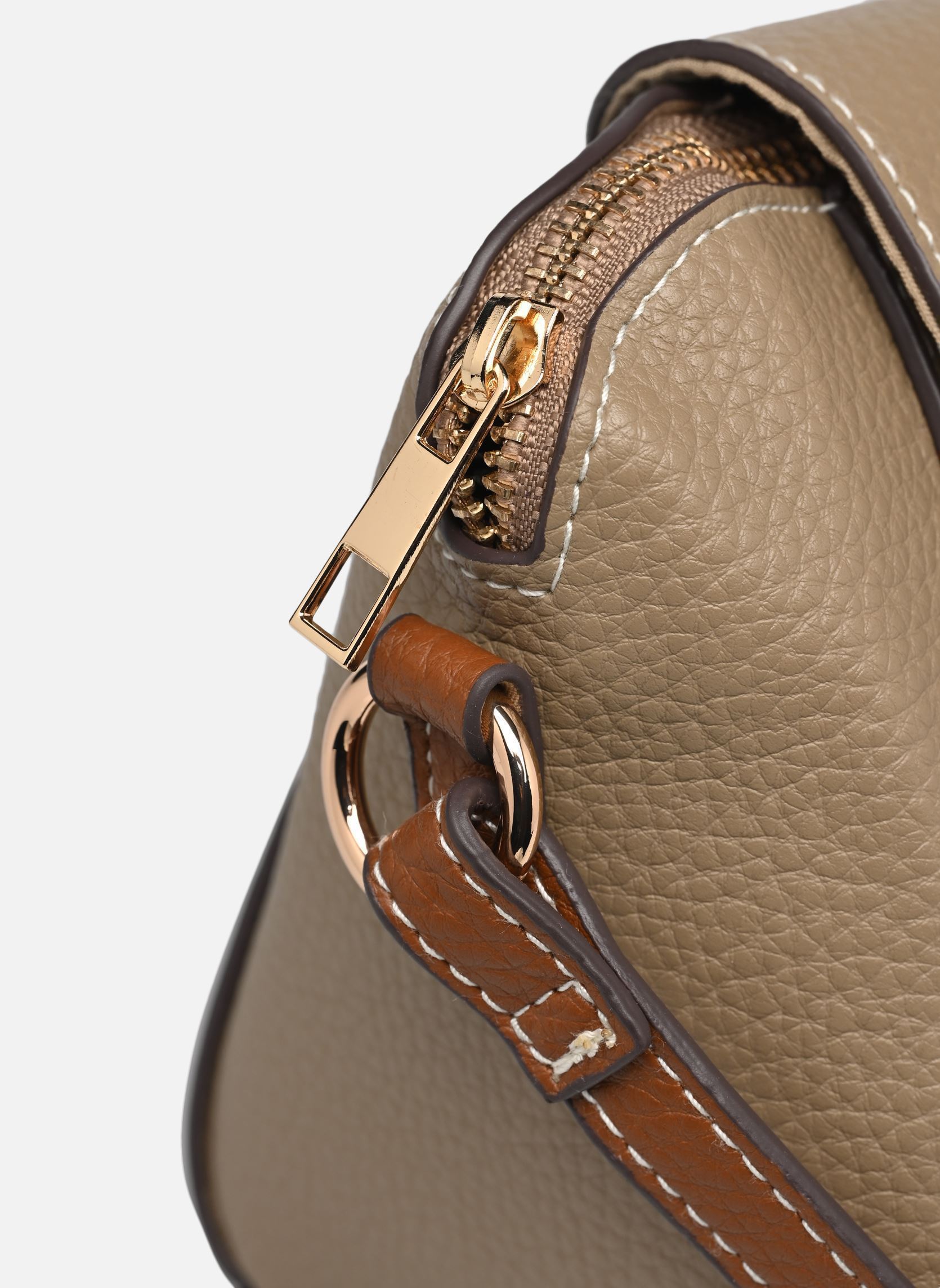 Schoudertassen IAMARCELLA BA dames beige Ichi Schoudertassen IAMARCELLA BA dames beige LIGHT TAUPE