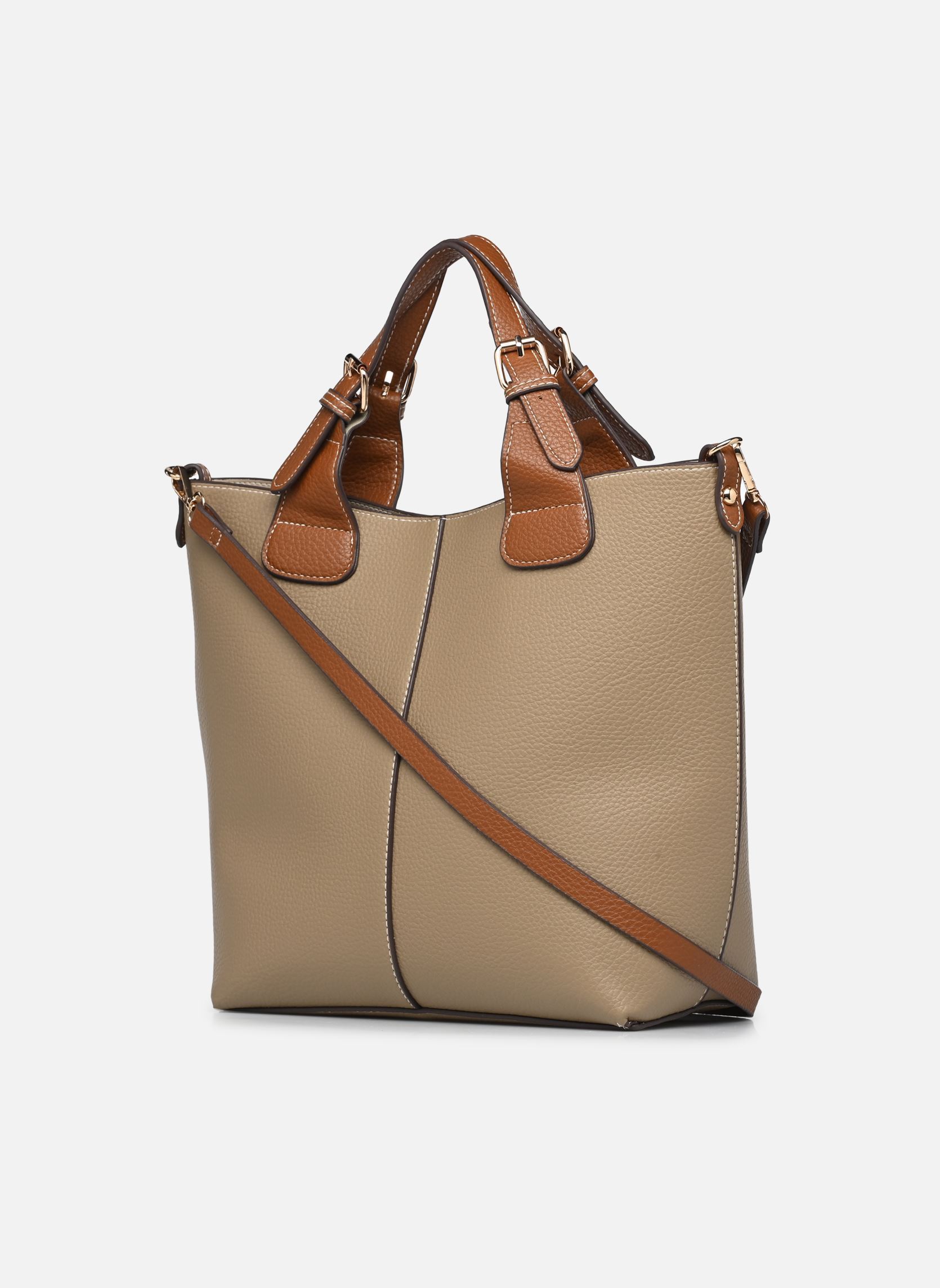 Schoudertassen IAMARCELLA SH BA dames beige Ichi Schoudertassen IAMARCELLA SH BA dames beige LIGHT TAUPE