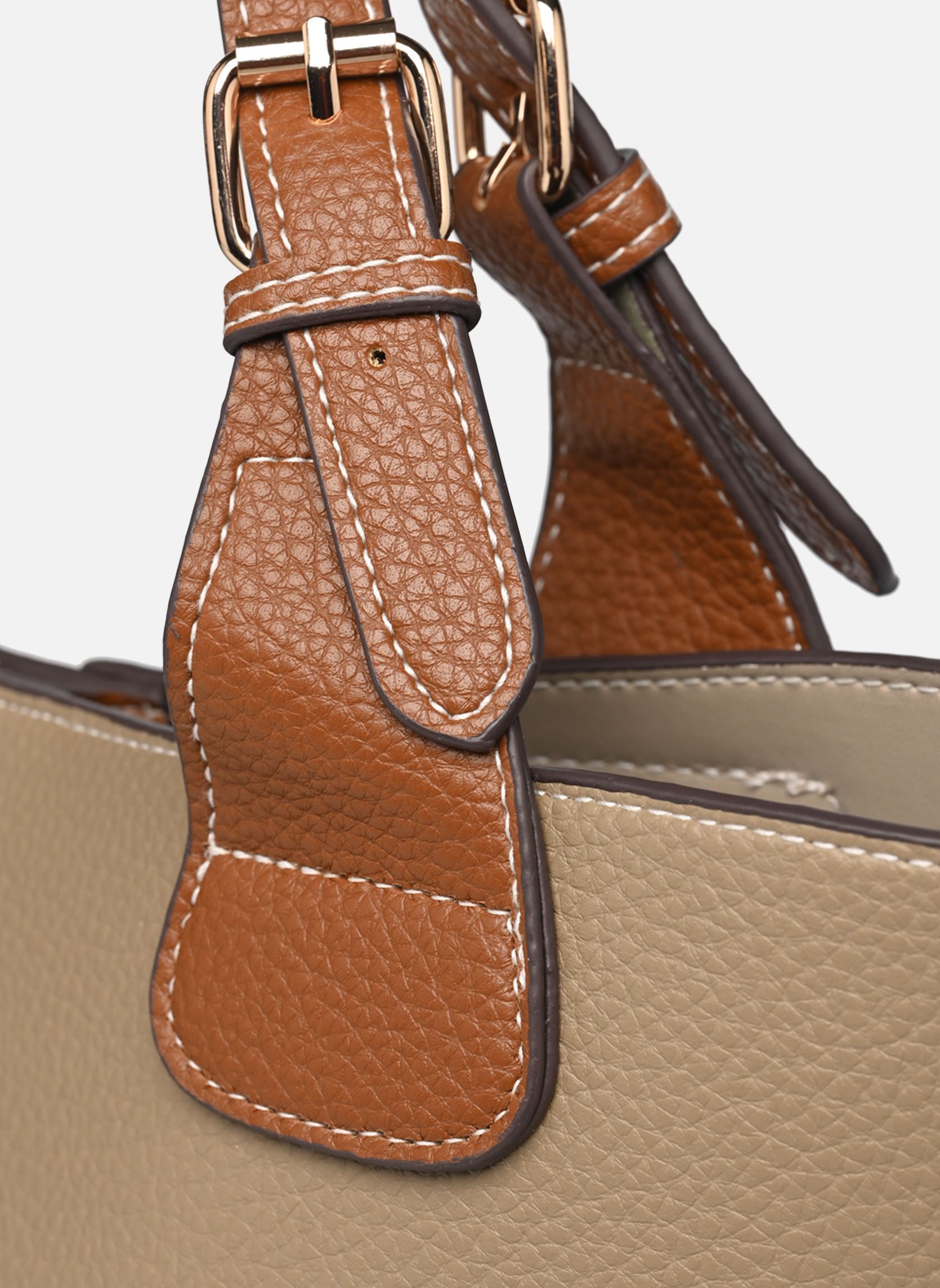 Schoudertassen IAMARCELLA SH BA dames beige Ichi Schoudertassen IAMARCELLA SH BA dames beige LIGHT TAUPE