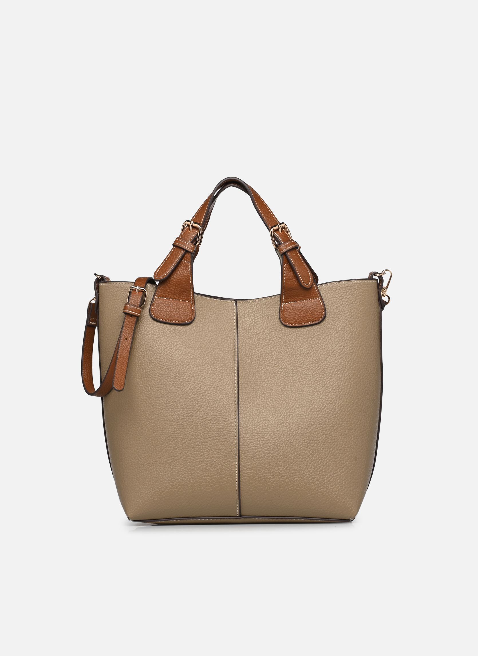 Schoudertassen IAMARCELLA SH BA dames beige Ichi Schoudertassen IAMARCELLA SH BA dames beige LIGHT TAUPE